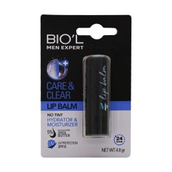 بالم لب بیول مردانه مدل Care & Clear حجم 4.8 گرم