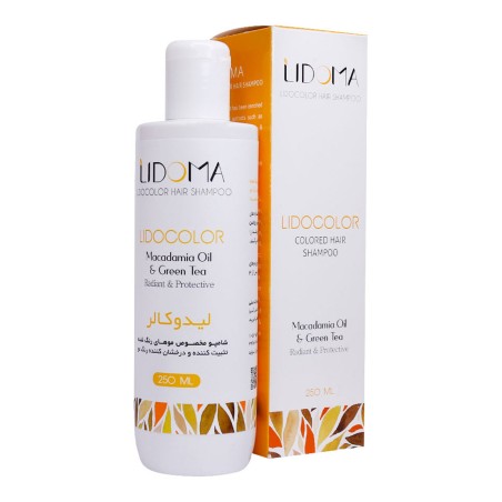 شامپو مو لیدوما تثبیت کننده رنگ مو حجم 250 میل