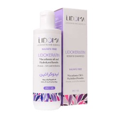 شامپو مو لیدوما حاوی پروتئین کلاژن و کراتین حجم 250 میل