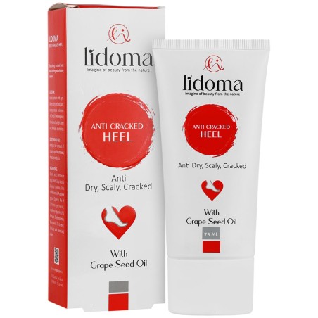 کرم مناسب رفع ترک پا لیدوما حجم 75 میل