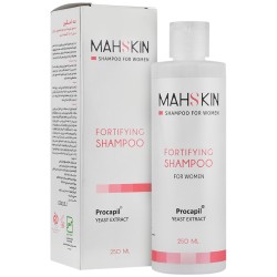 شامپو مو مه اسکین تقویت کننده مخصوص بانوان حاوی 0.2% لاکتیک اسید حجم 250 میل