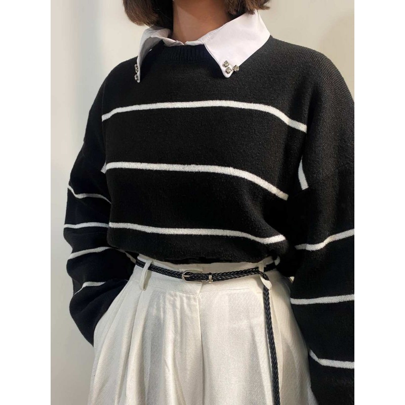 کمربند زنانه طرح بافت کد 10mm