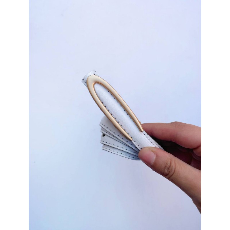 کمربند زنانه کد 140-15 سگک U-شکل کشیده - طلایی