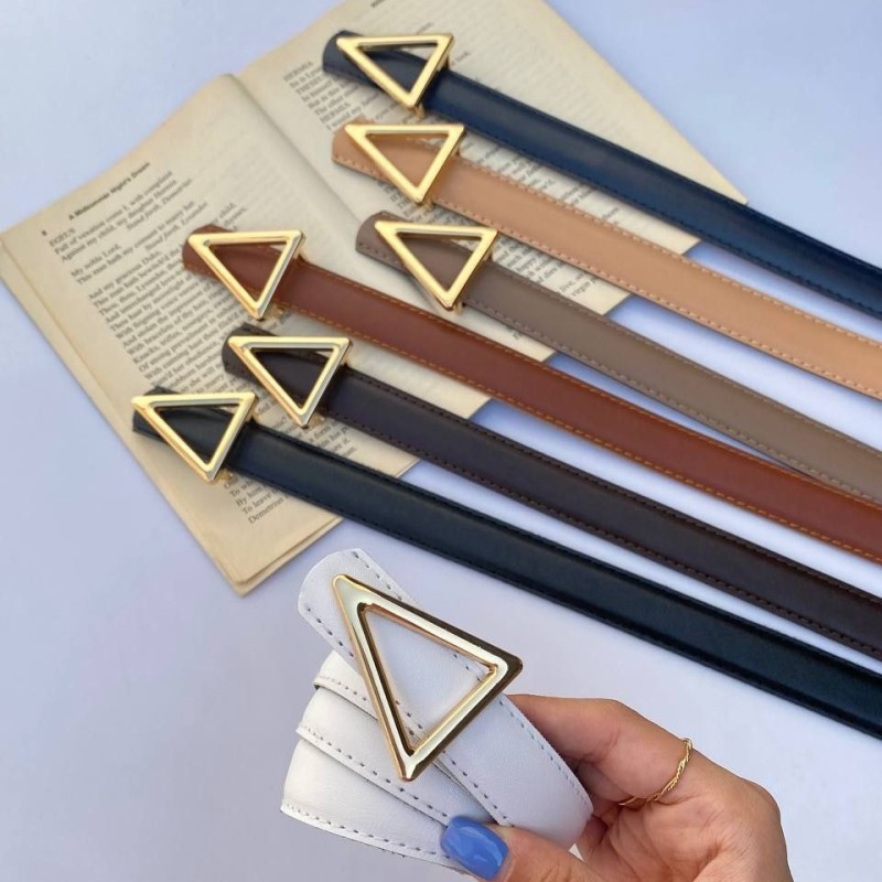 کمربند زنانه طرح مثلث کد 25mm