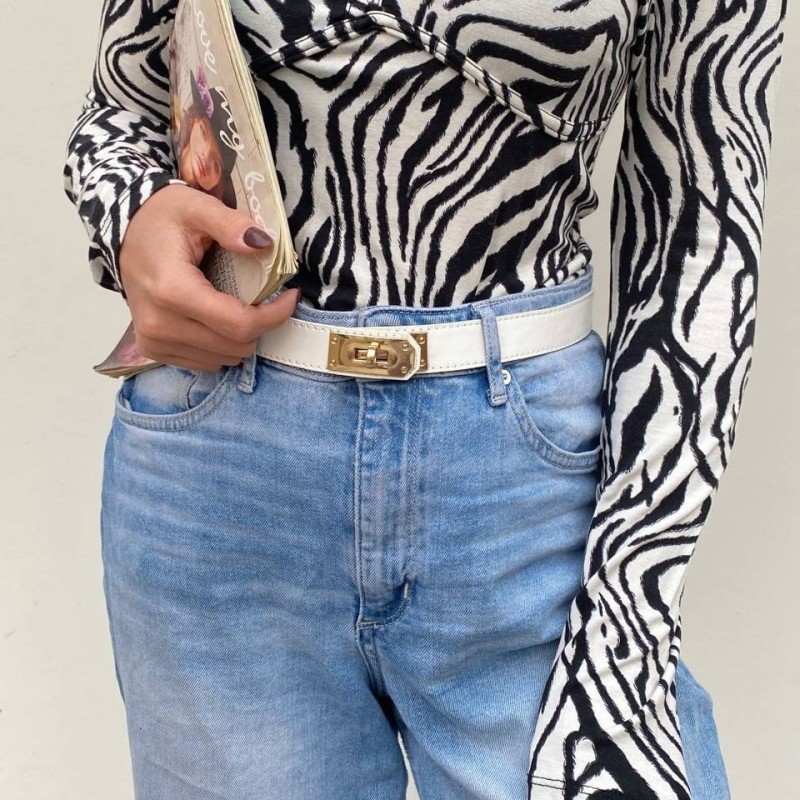 کمربند زنانه طرح kelly کد 30mm