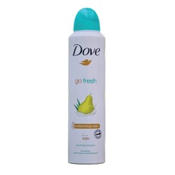 اسپری بدن زنانه داو، مدل گلابی سری Go Fresh حجم 250 میل - هند