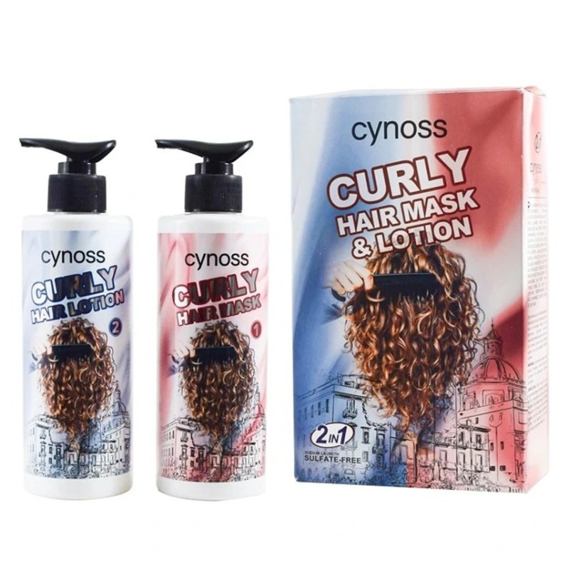 پک ماسک مو و لوسیون مو بدون سولفات سینوس