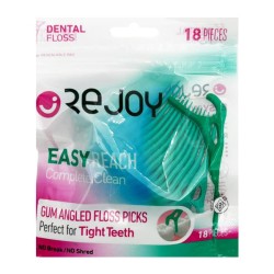 نخ دندان ریجوی مدل کمانی دسته دار Easy Reach بسته 18 عددی