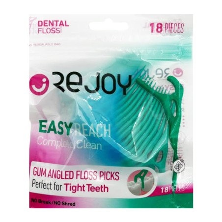 نخ دندان ریجوی مدل کمانی دسته دار Easy Reach بسته 18 عددی