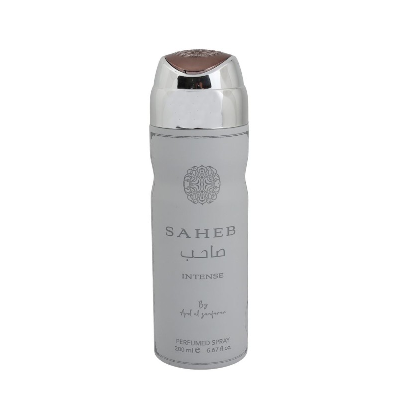اسپری بدن Saheb Intense ارض الزعفران حجم 200 میل