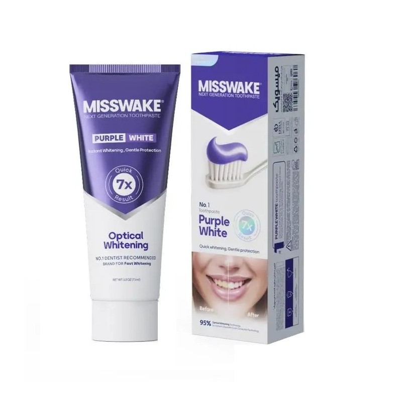 خمیر دندان میسویک سفید کننده حجم 75 میل