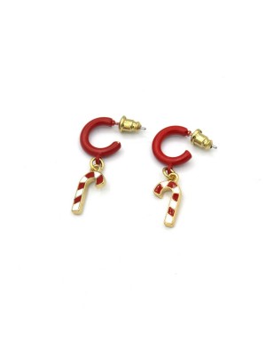 گوشواره زنانه طرح کریسمس 5
