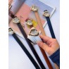 کمربند زنانه طرح قلب چروک کد 20mm