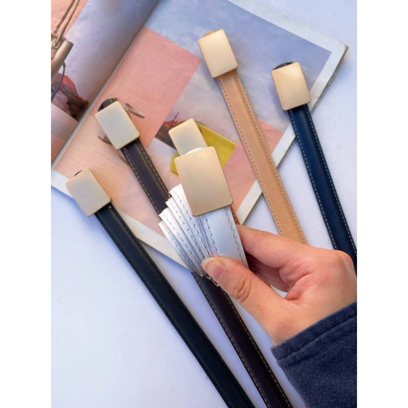 کمربند زنانه طرح مستطیل مینیمال کد 20mm