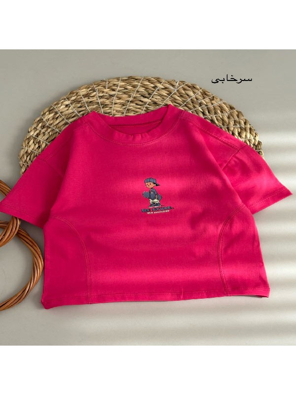 تیشرت بچگانه طرح اسکیت سوار کد 5059
