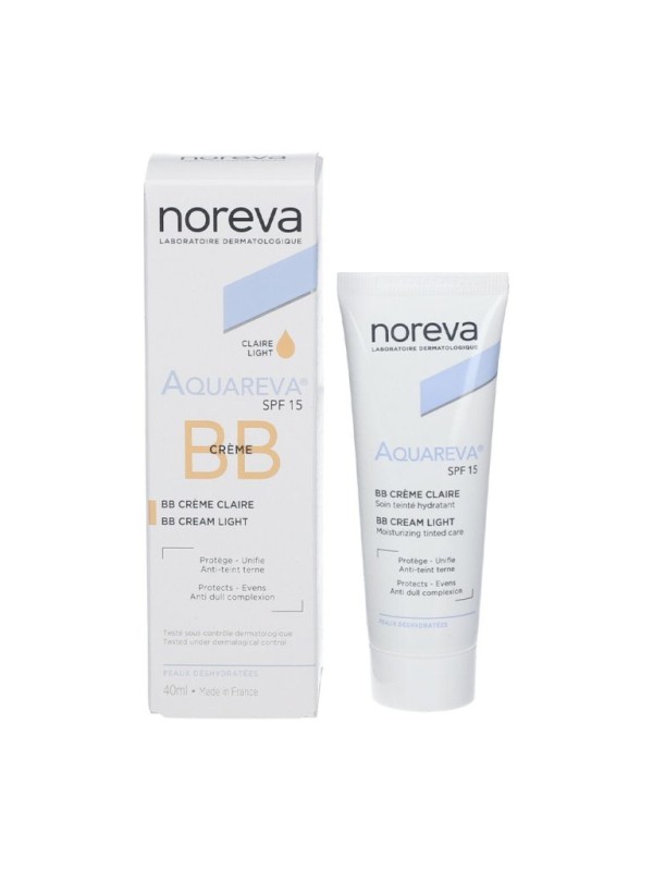 بی بی کرم اکتی پور نوروا Noreva Actipur مدل AQUAREVA رنگ CLAIRE LIGHT حجم 40 میلی لیتر