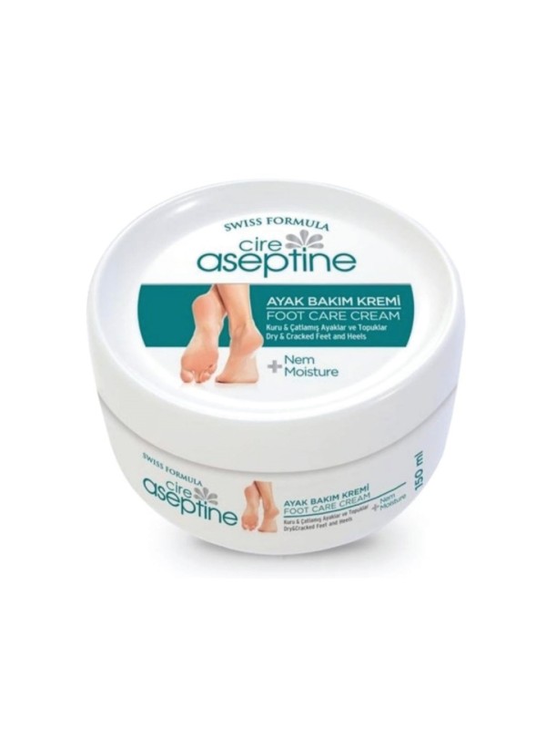کرم کاسه ای ضد ترک پا آسپتین CIRE ASEPTINE مدل ALOE VERA حجم 150 میلی لیتر