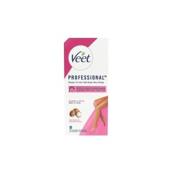 نوار موبر ورقه ای(چسب وکس) بدن و پا ویت VEET مدل NORMAL SKIN (صورتی-شی باتر) بسته ۸ عددی