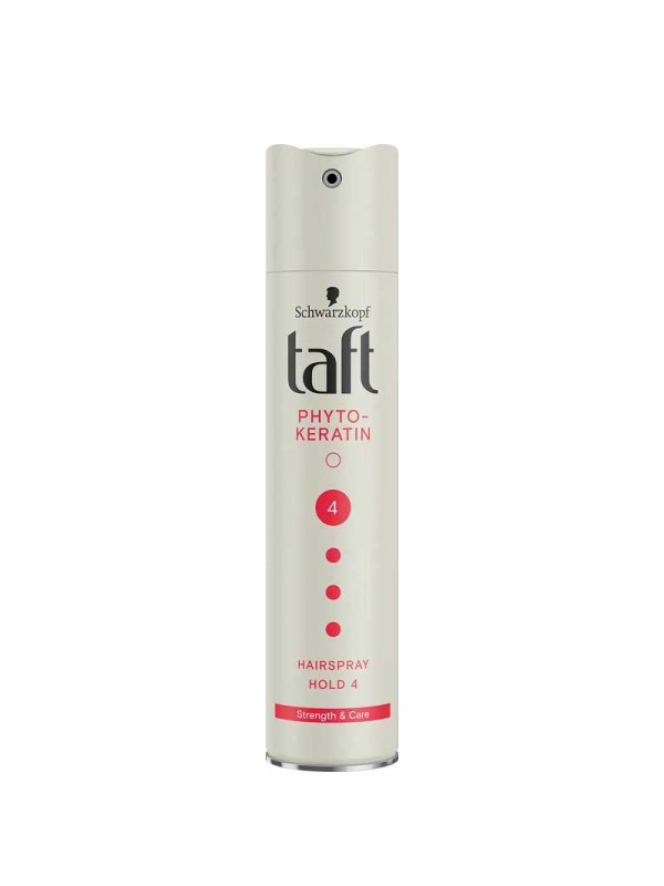 اسپری حالت دهنده مو تافت Taft مدل Keratin (طلایی) حجم 250 میلی لیتر