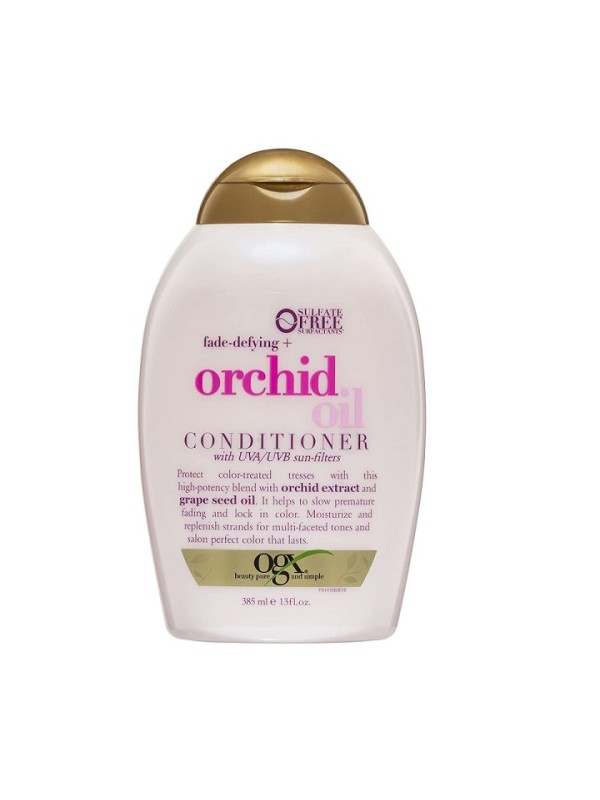 نرم کننده بدون سولفات او جی ایکس OGX مدل Orchid Oil حجم 385 میلی لیتر