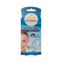 نوار موبر صورت فنمن FENMAN مدل Sensitive (آبی) بسته 12 عددی