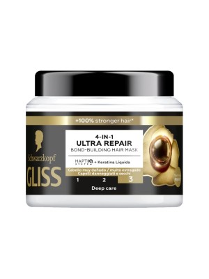 ماسک مو گلیس GLISS مدل ULTRA REPAIR حجم 400 میلی لیتر