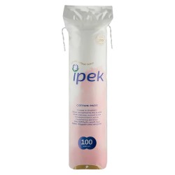 پد آرایش پاک کن دیسکی ipek بسته 130 عددی ایپک