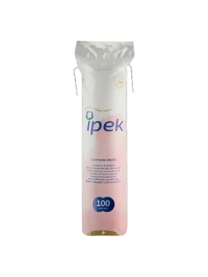 پد آرایش پاک کن دیسکی ipek بسته 130 عددی ایپک