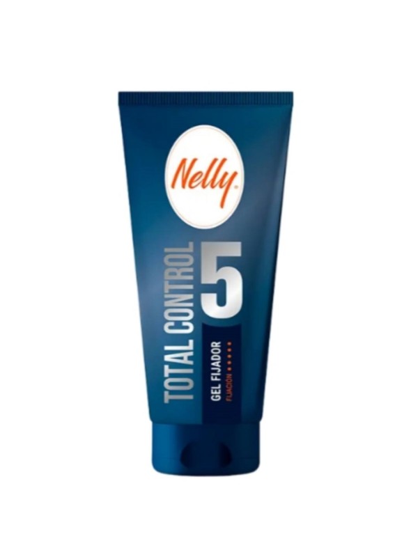 ژل مو تیوپی نلی NELLY مدل TOTAL CONTROL شماره 5 حجم 170 میلی لیتر