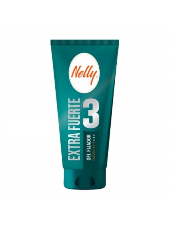 ژل مو تیوپی نلی NELLY مدل EXTRA FUERTE شماره 3 حجم 170 میلی لیتر