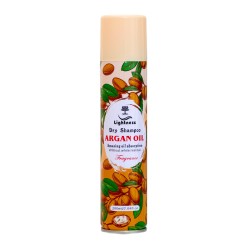 شامپو خشک لایت نس LIGHTNESS مدل ARGAN OIL (روغن آرگان) حجم 200 میلی لیتر
