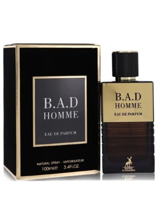 ادو پرفیوم مردانه بد هوم الحمبرا Alhambra Bad Homme Eau De Parfum 100Ml