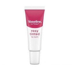 بالم لب تیوپی وازلین VASELINE مدل ROSY TINTED وزن 10 گرم