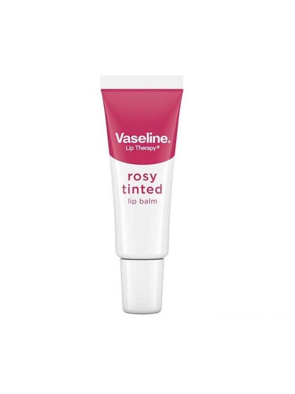 بالم لب تیوپی وازلین VASELINE مدل ROSY TINTED وزن 10 گرم