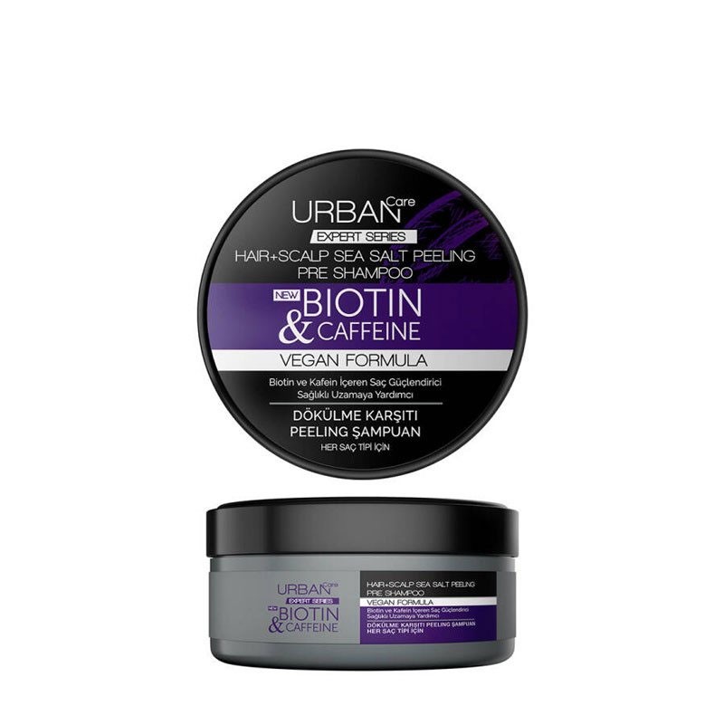 اسکراب کف سر اوربان مدل Biotin And Caffeine حجم 200 میل