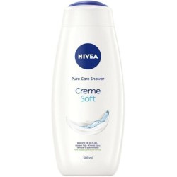 شامپو بدن نیوا NIVEA مدل SOFT CREME & ALMOND OIL حجم 500 میلی لیتر