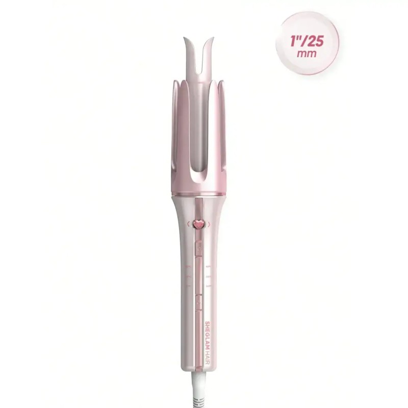 دستگاه بابلیس مو شیگلم Sheglam مدل قلبی سایز 25mm