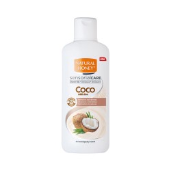 شامپو بدن نچرال هانی NATURAL HONEY مدل COCO (سفید) حجم 650 میلی لیتر