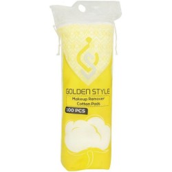 پد آرایش پاک کن دیسکی گلدن استایل GOLDEN STYLE بسته 100 عددی