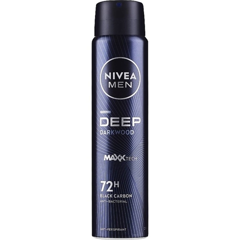 اسپری ضد تعریق مردانه نیوا NIVEA مدل DEEP DARK WOOD حجم 200 میلی لیتر