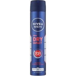اسپری ضد تعریق مردانه نیوا NIVEA مدل DRY IMPACT حجم 200 میلی لیتر