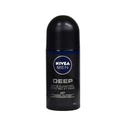 رول ضد تعریق مردانه نیوا مدل DEEP BLACK CARBON حجم 50 میل
