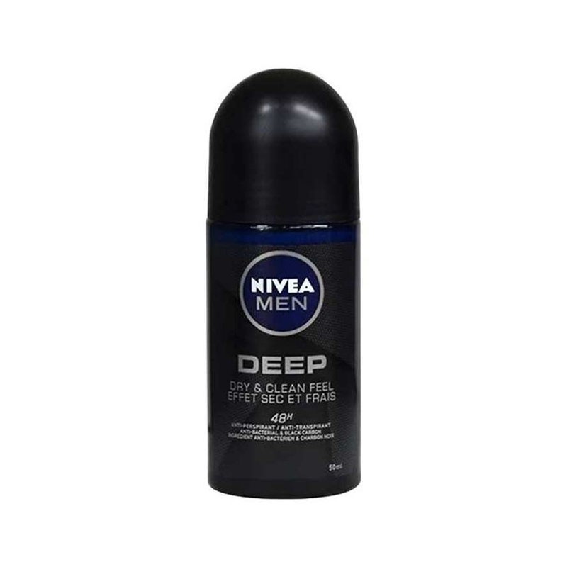 رول ضد تعریق مردانه نیوا مدل DEEP BLACK CARBON حجم 50 میل