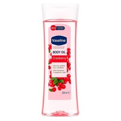روغن بدن وازلین VASELINE مدل CRANBERRY (کرن بری) حجم 200 میلی لیتر