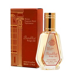 ادوپرفیوم زنانه فراگرنس ورد مدل BARAKKAT ROUGE قرمز حجم 50 میل