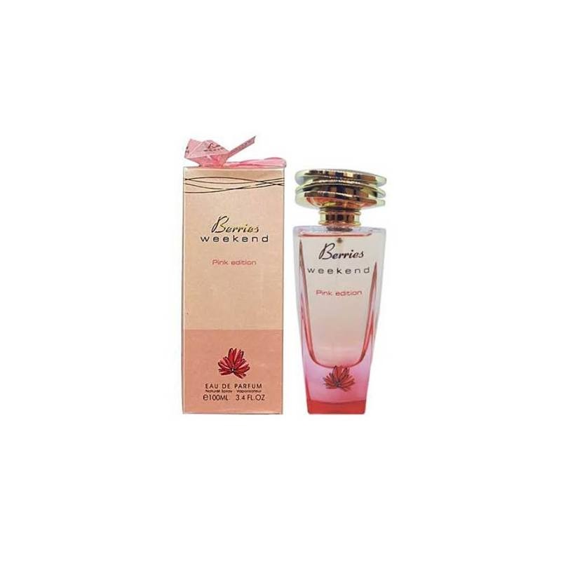 ادوپرفیوم زنانه فراگرنس ورد مدل BARRIES WEEKEND PINK EDITION حجم 100 میل