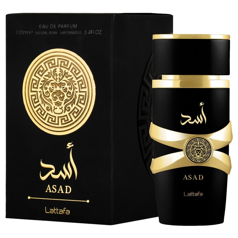 ادوپرفیوم مردانه لطافه مدل اسد ASAD حجم 100 میل