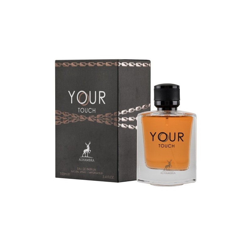 ادوپرفیوم مردانه الحمبرا مدل YOUR TOUCH حجم 100 میل
