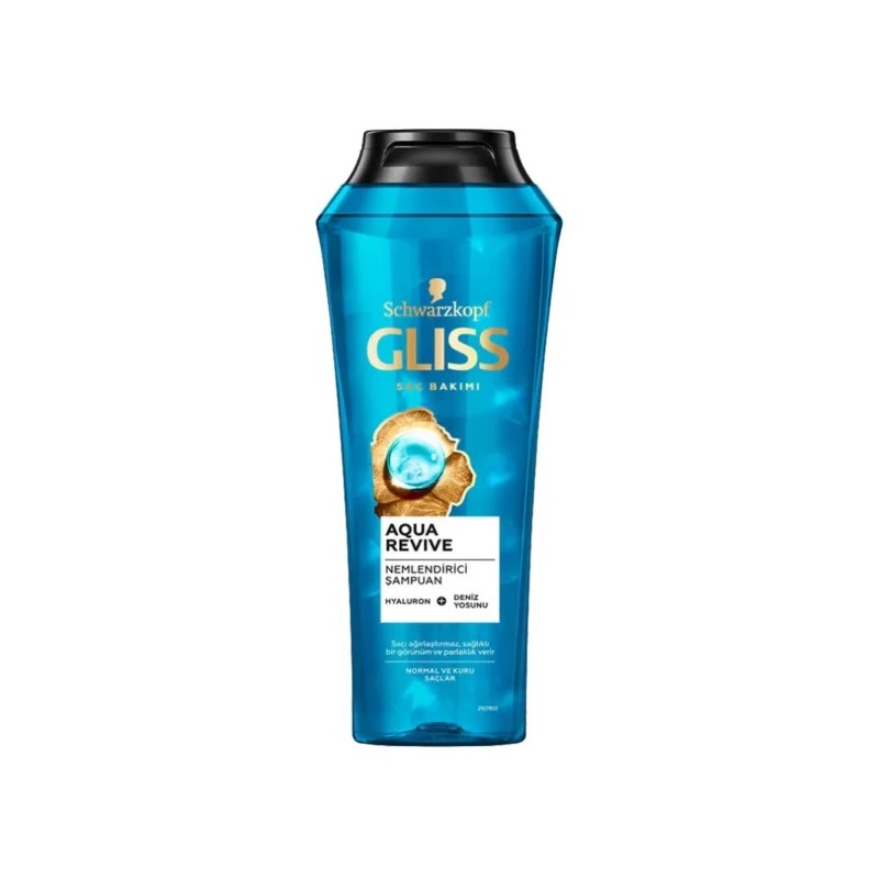 شامپو مو گلیس GLISS مدل OIL NUTRITIVE (آبی) حجم 400 میلی لیتر