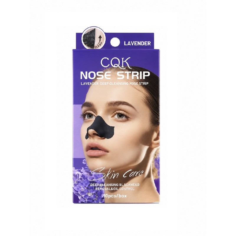 نوار بینی (چسب) Cleansing Nose Strip CQK مدل Lavender Deep بسته 10 عددی